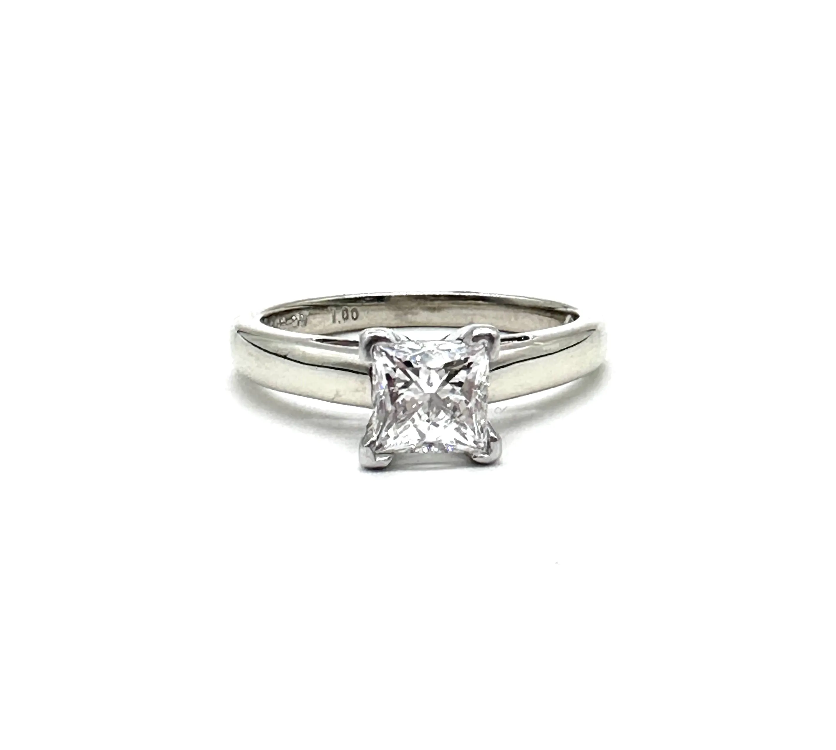 The Leo Diamond princess cut engagement ring