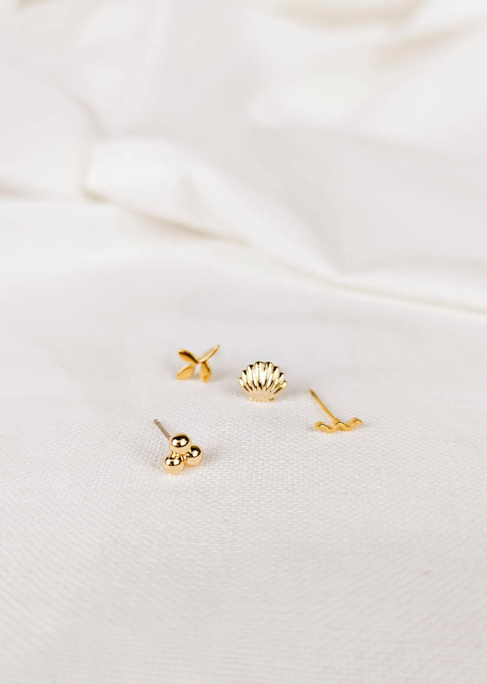 Tofino Kit Gold Plated Earrings