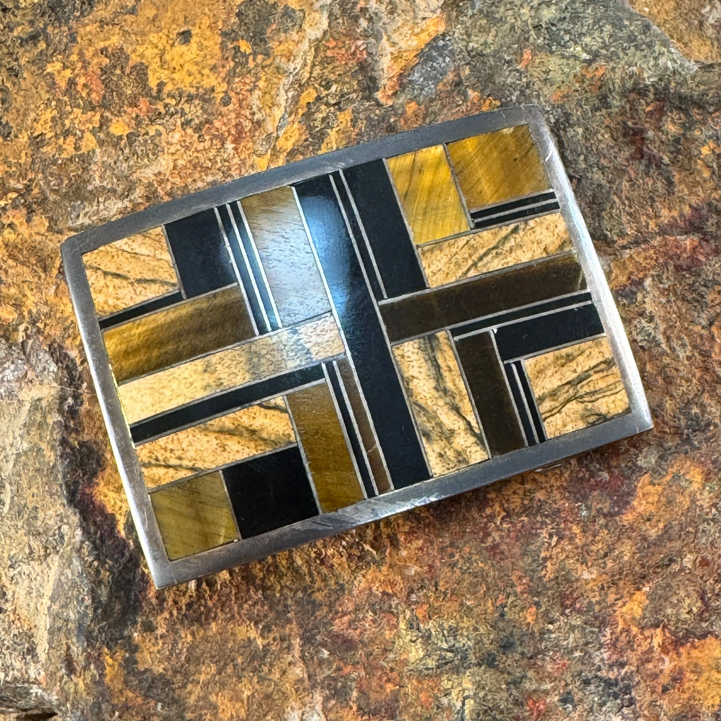 Vintage Supersmith Belt Buckle by David Rosales - Estate